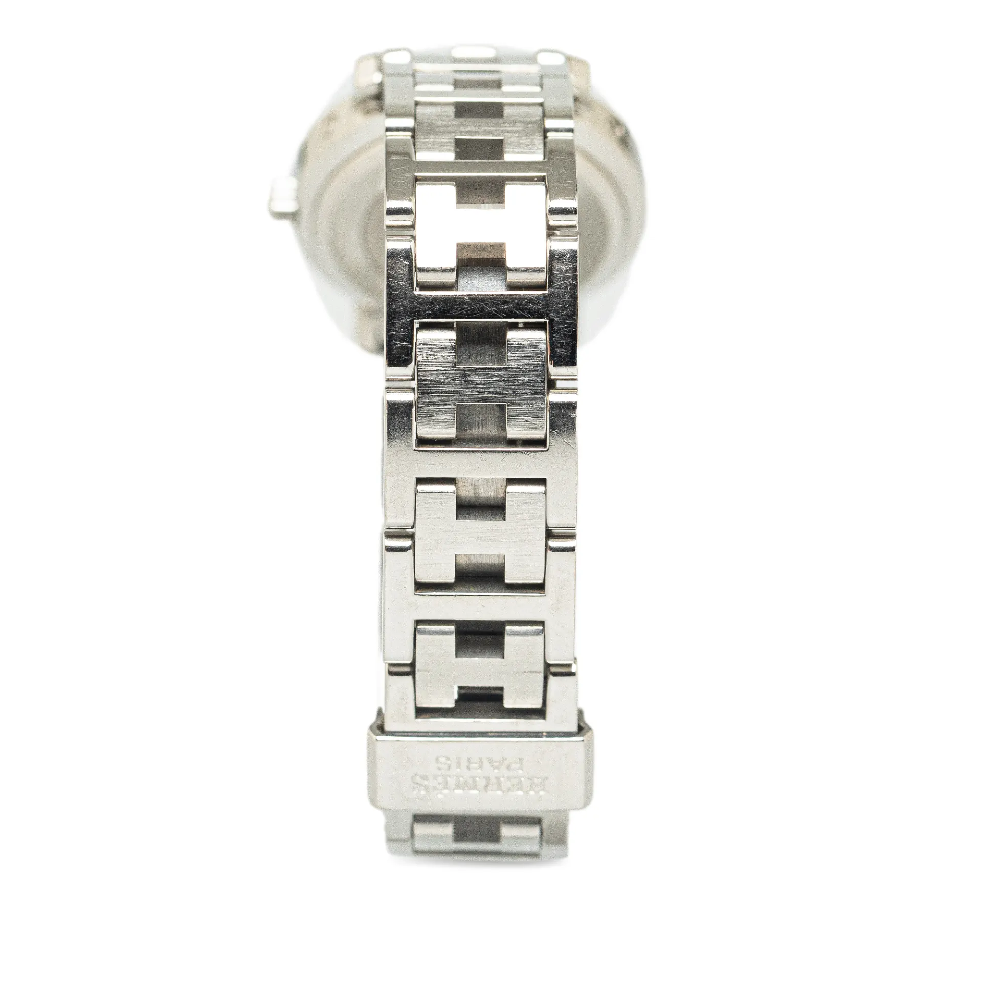 Hermès Cl4.210 Quartz Stainless Steel Clipper Watch