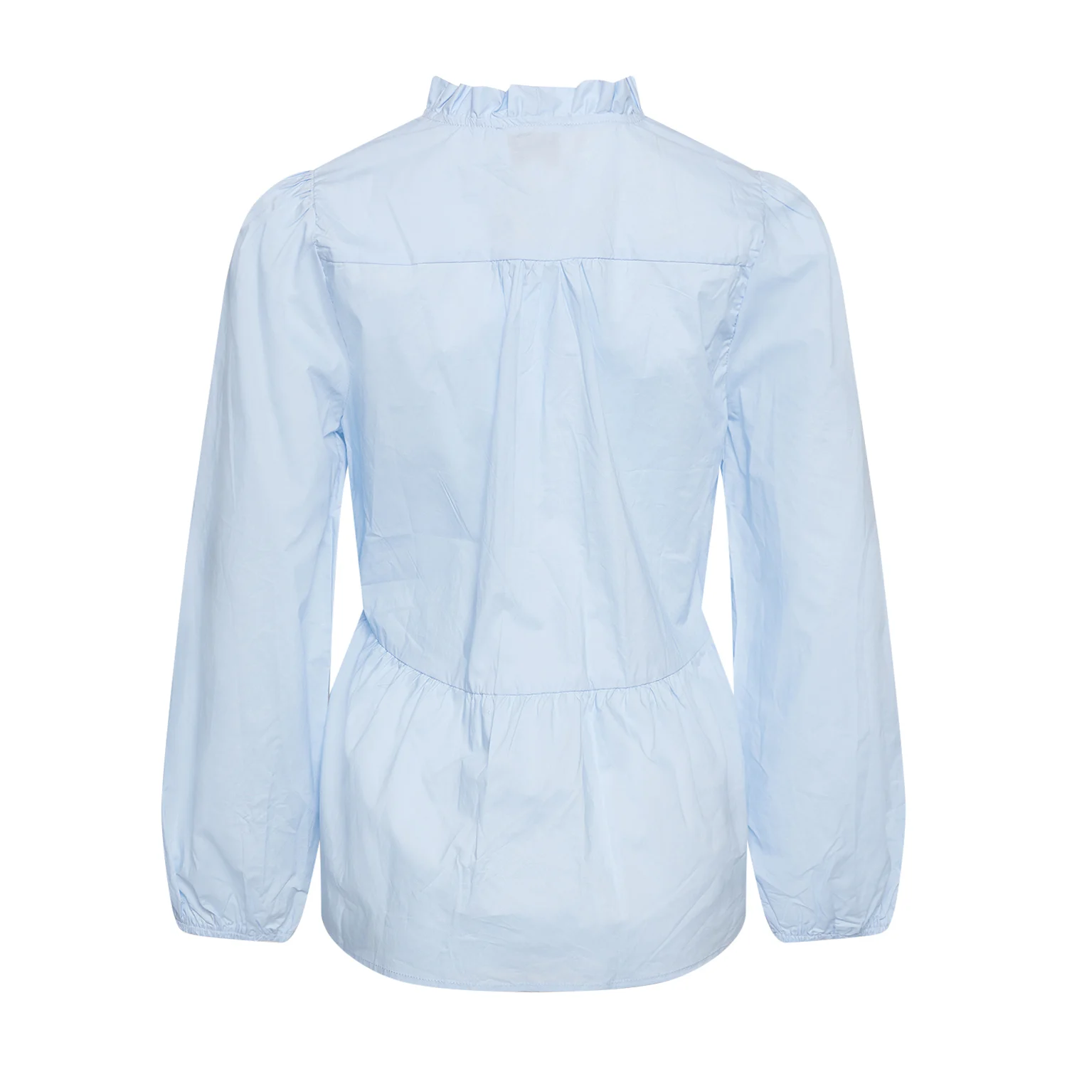 Matti Blouse Poplin - Light Blue