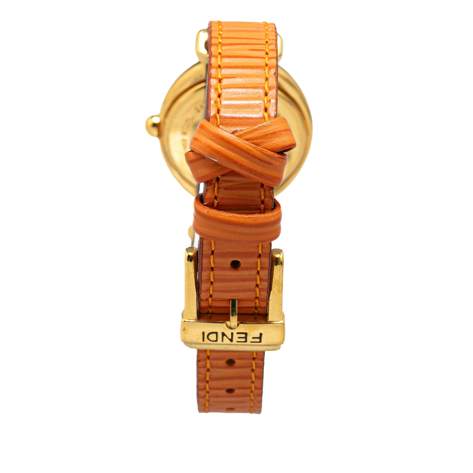 Fendi Quartz Gold Plated Chameleon 640l Watch