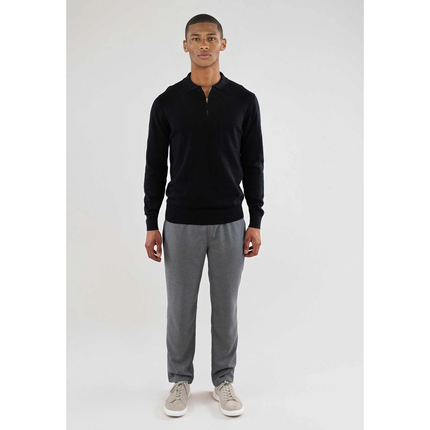 Lennox Knitted Half Zip