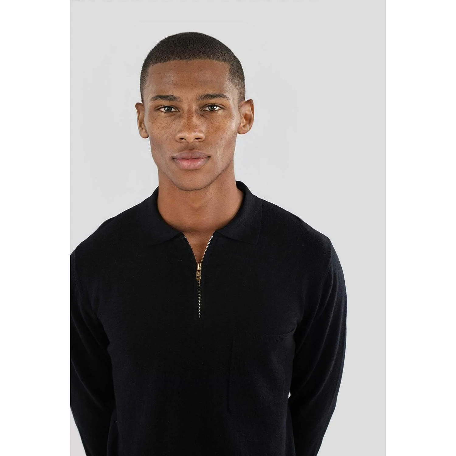 Lennox Knitted Half Zip