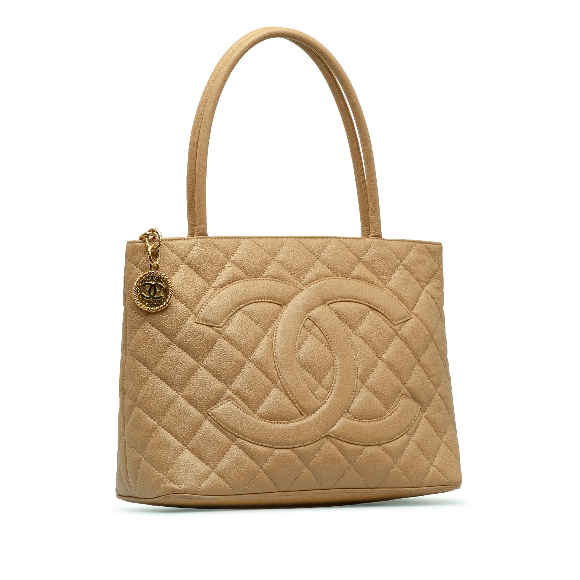 Chanel Caviar Medallion Tote