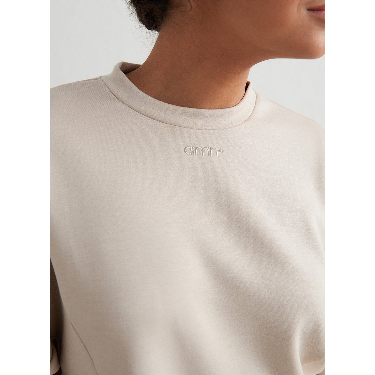 Café Au Lait Comfy Block Sweatshirt