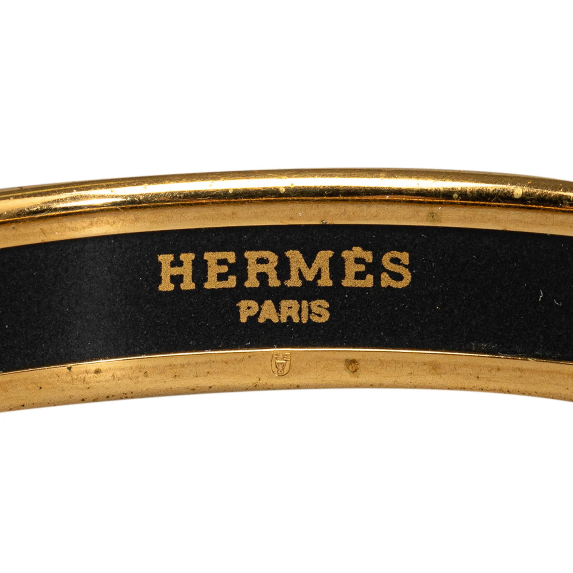 Hermes Narrow Enamel Bangle