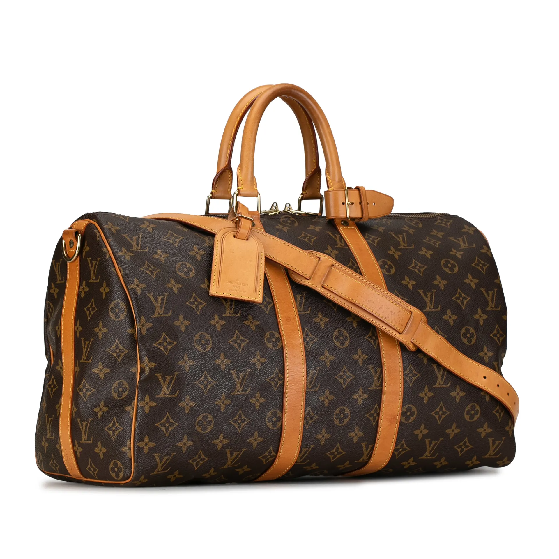 Louis Vuitton Monogram Keepall Bandouliere 45