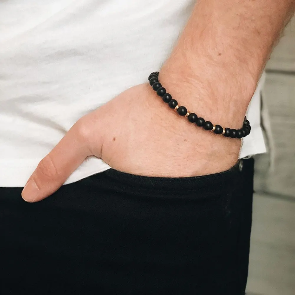 Blader Beaded Bracelet Black