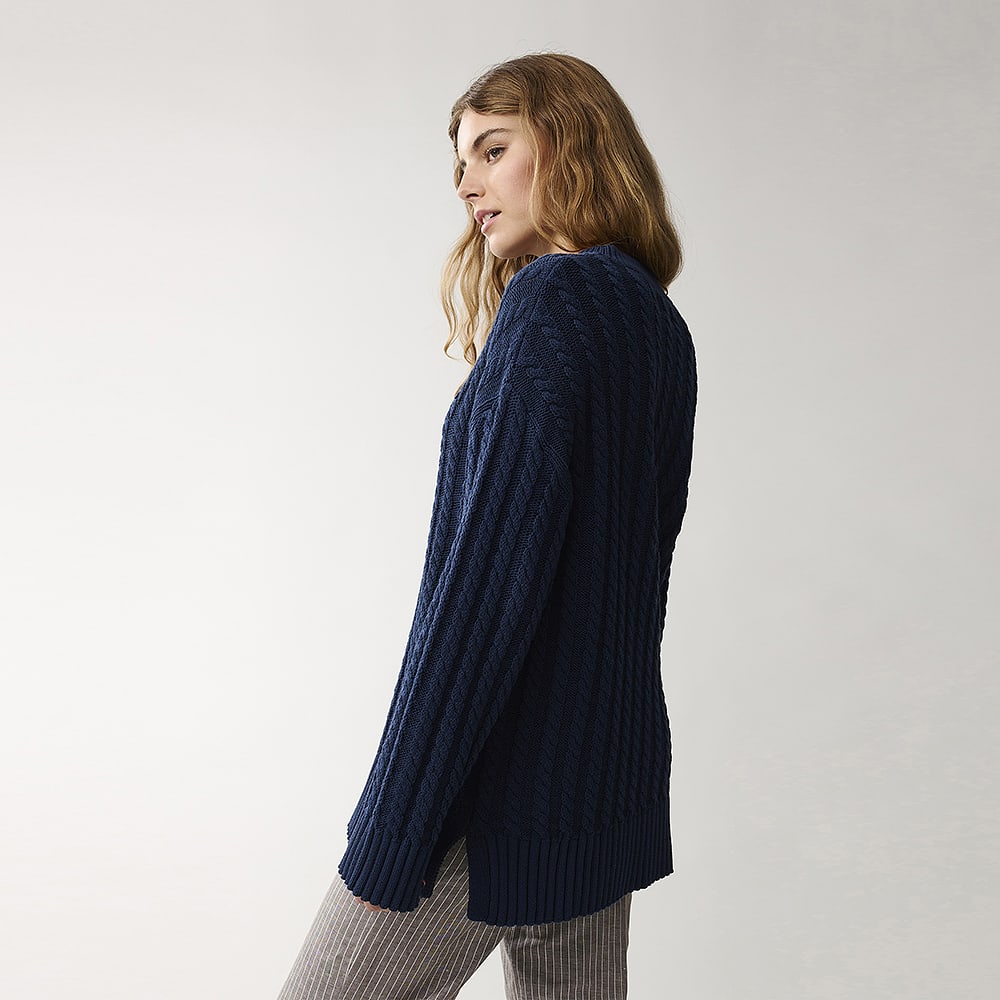 Athena Cable Knit Sweater