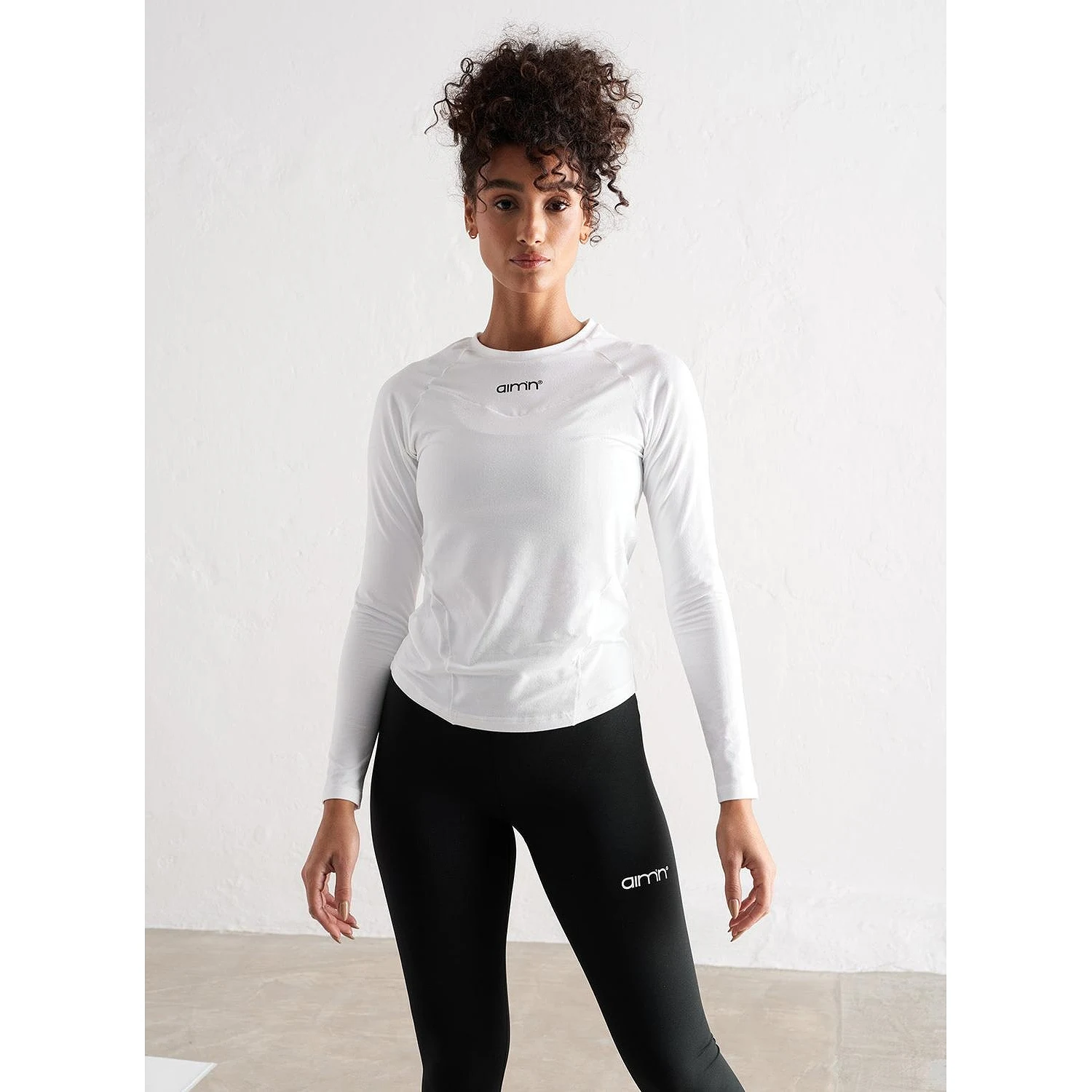 White Soft Basic Long Sleeve