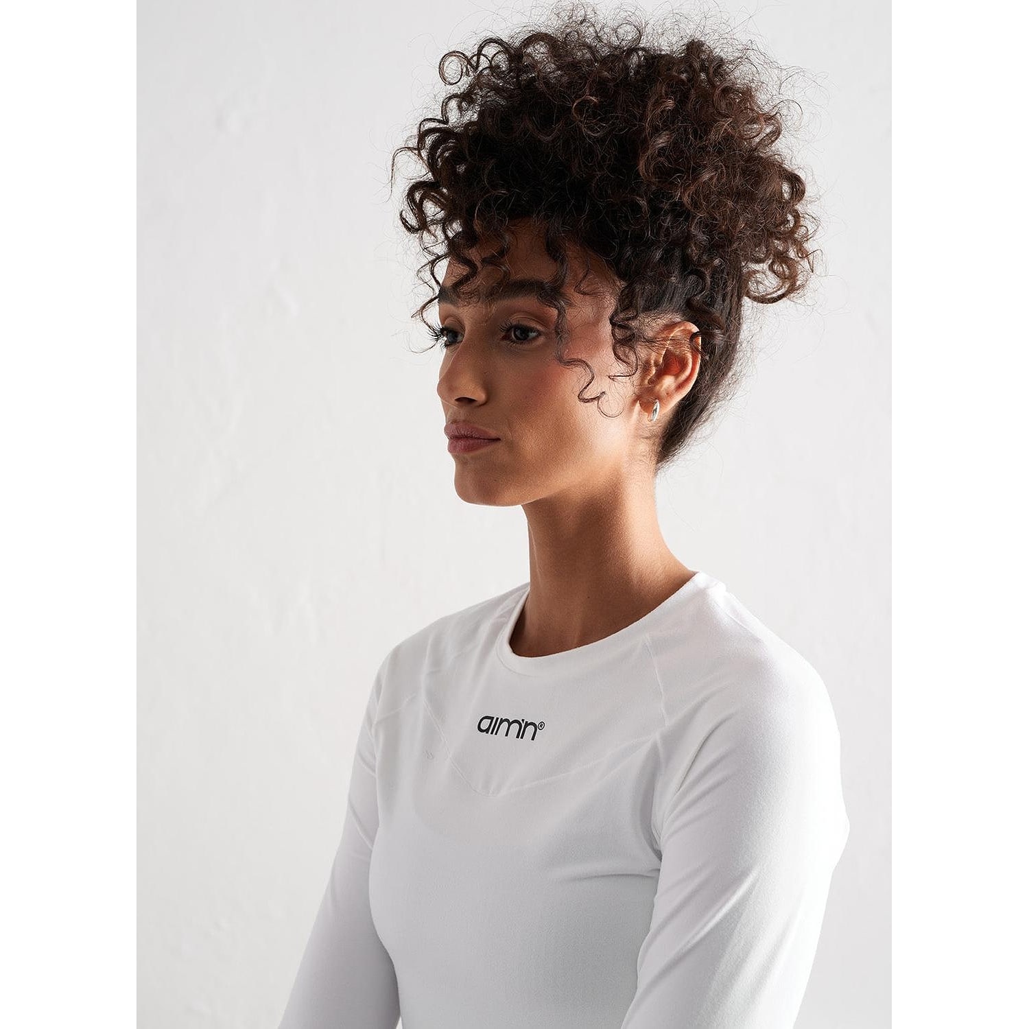 White Soft Basic Long Sleeve