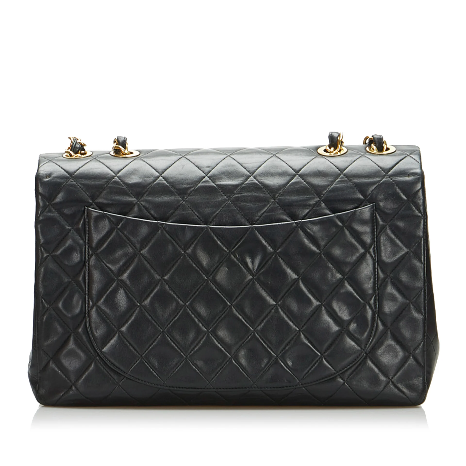 Chanel Maxi Xl Lambskin Single Flap