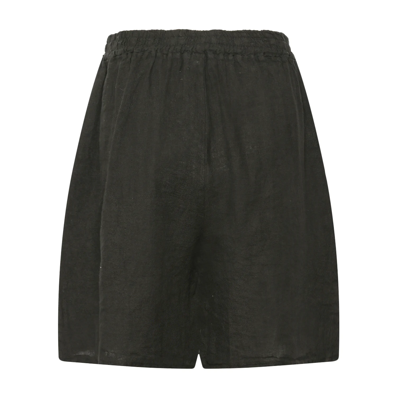 Tracy, Shorts, Linen - Black