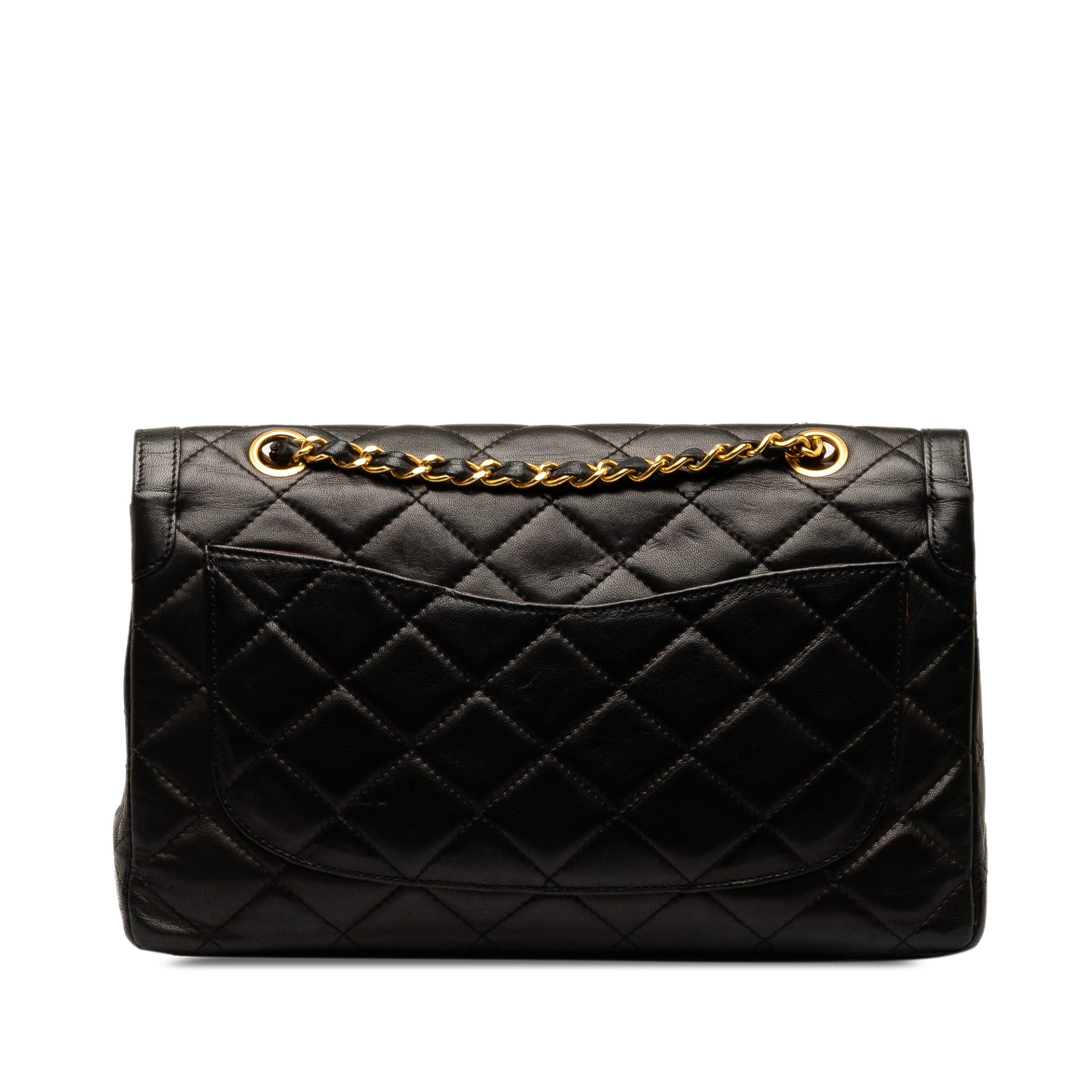 Chanel Lambskin Paris Double Flap