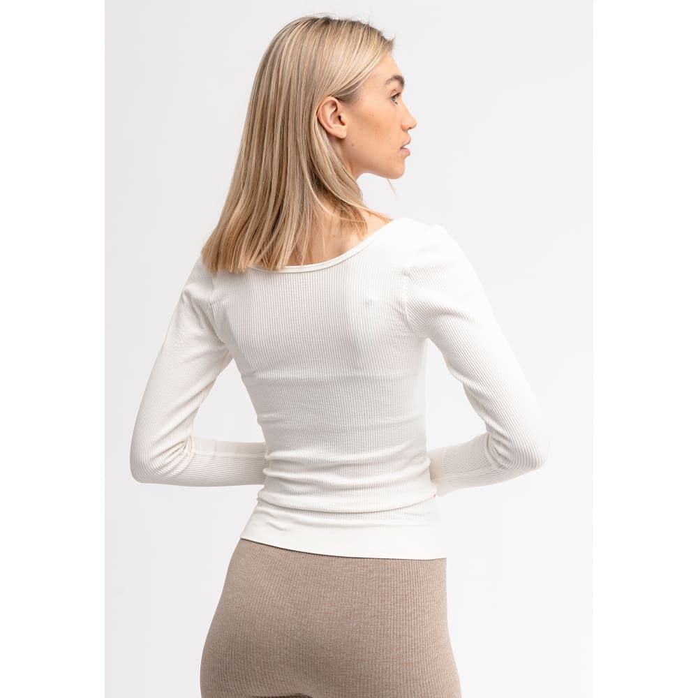 Jessy Ribbed Seamless Long Sleeve