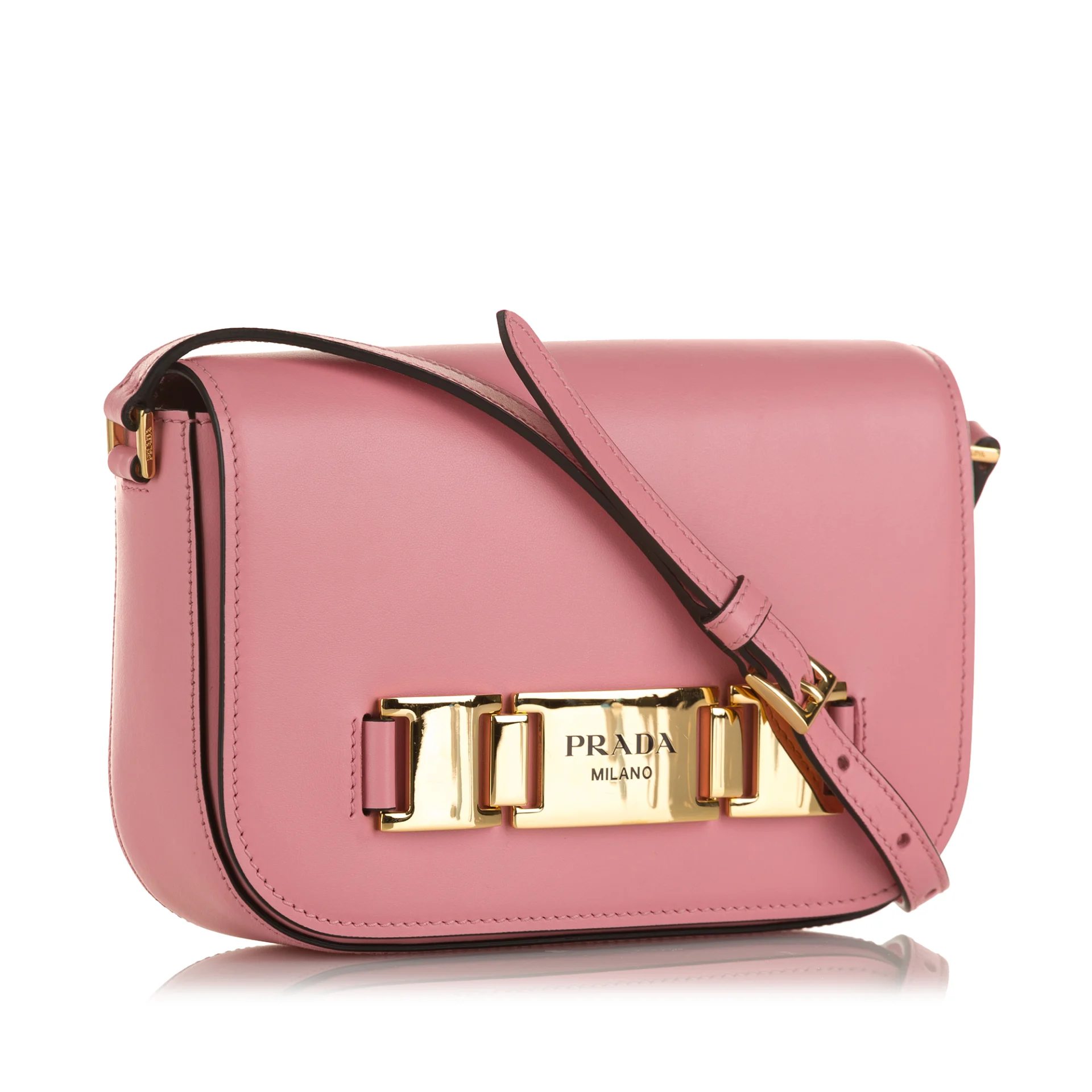 Prada City Calf Crossbody Bag