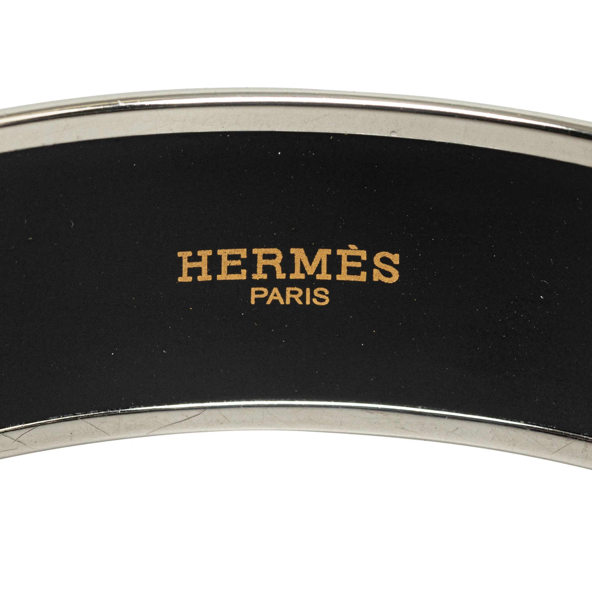 Hermès Wide Enamel Bangle