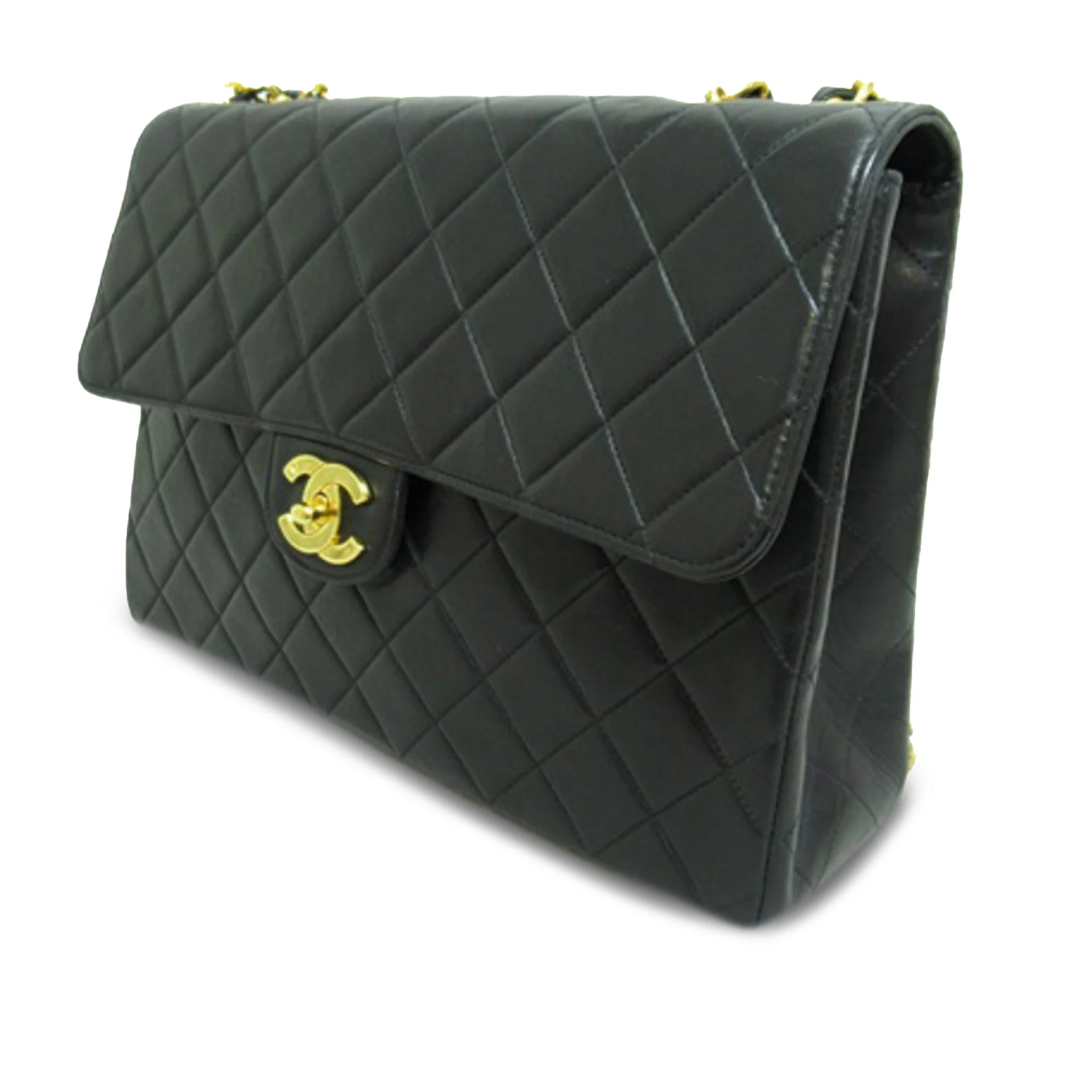 Chanel Jumbo Classic Lambskin Single Flap Bag