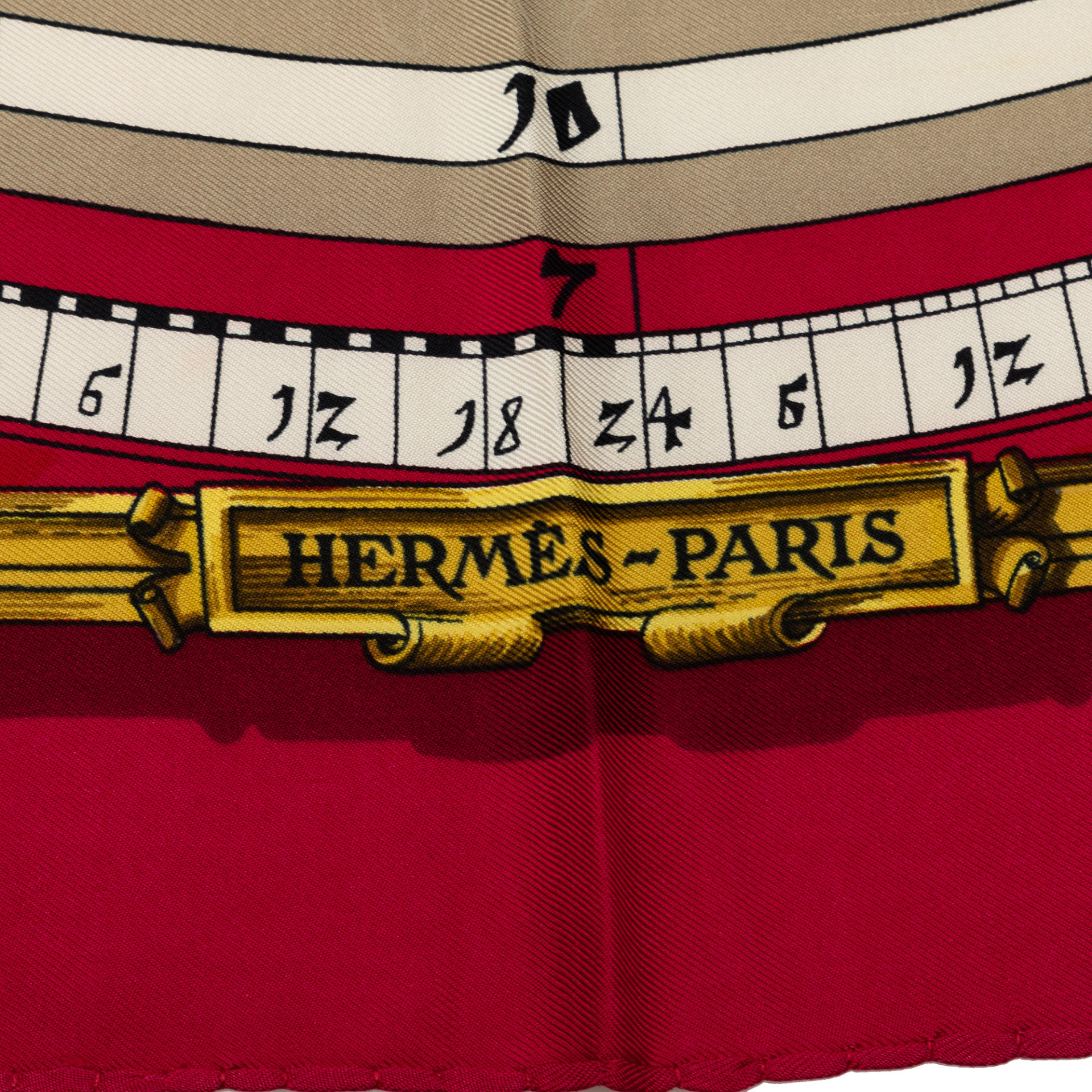 Hermes Dies Et Hore Silk Scarf