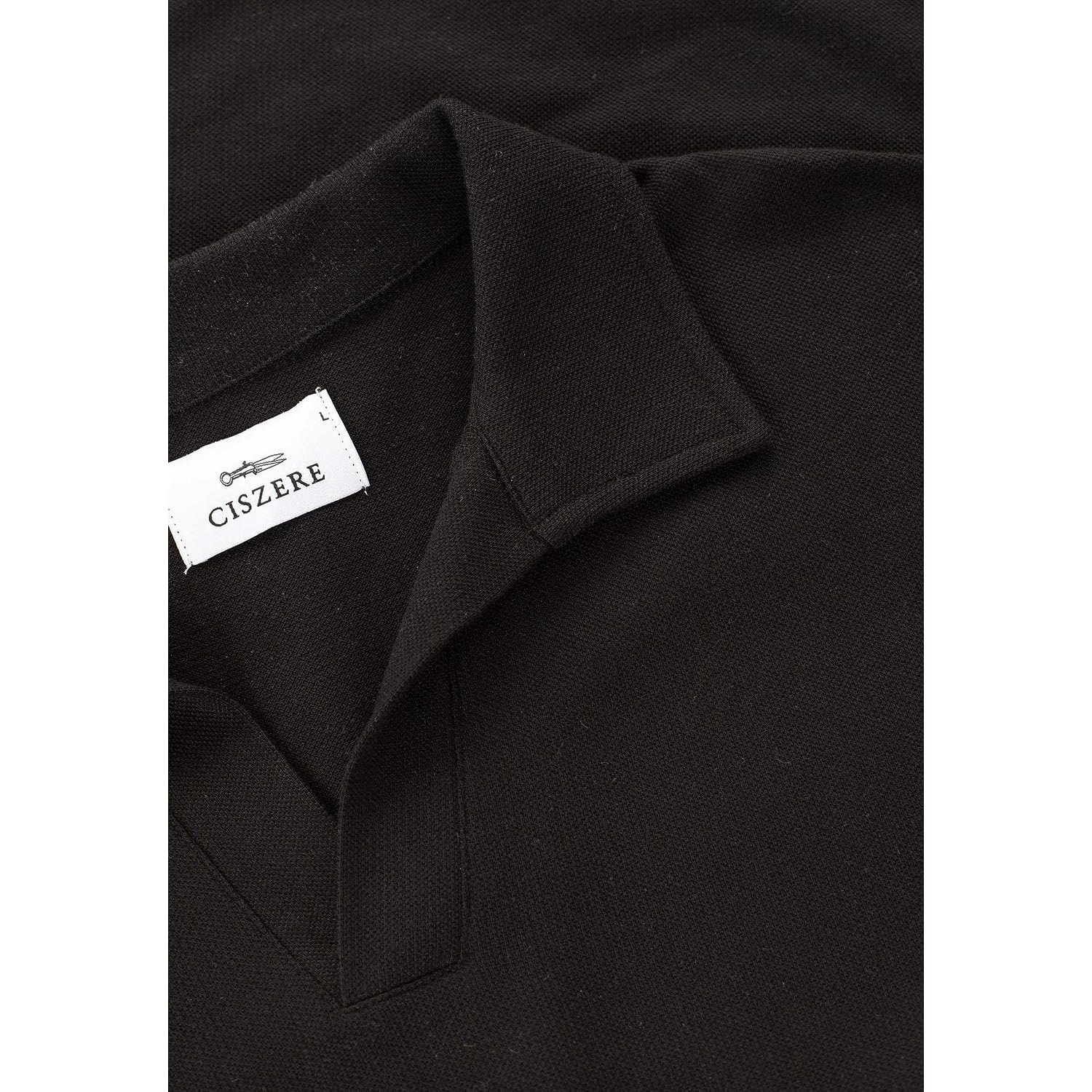 Nelson Polo Pique - Black