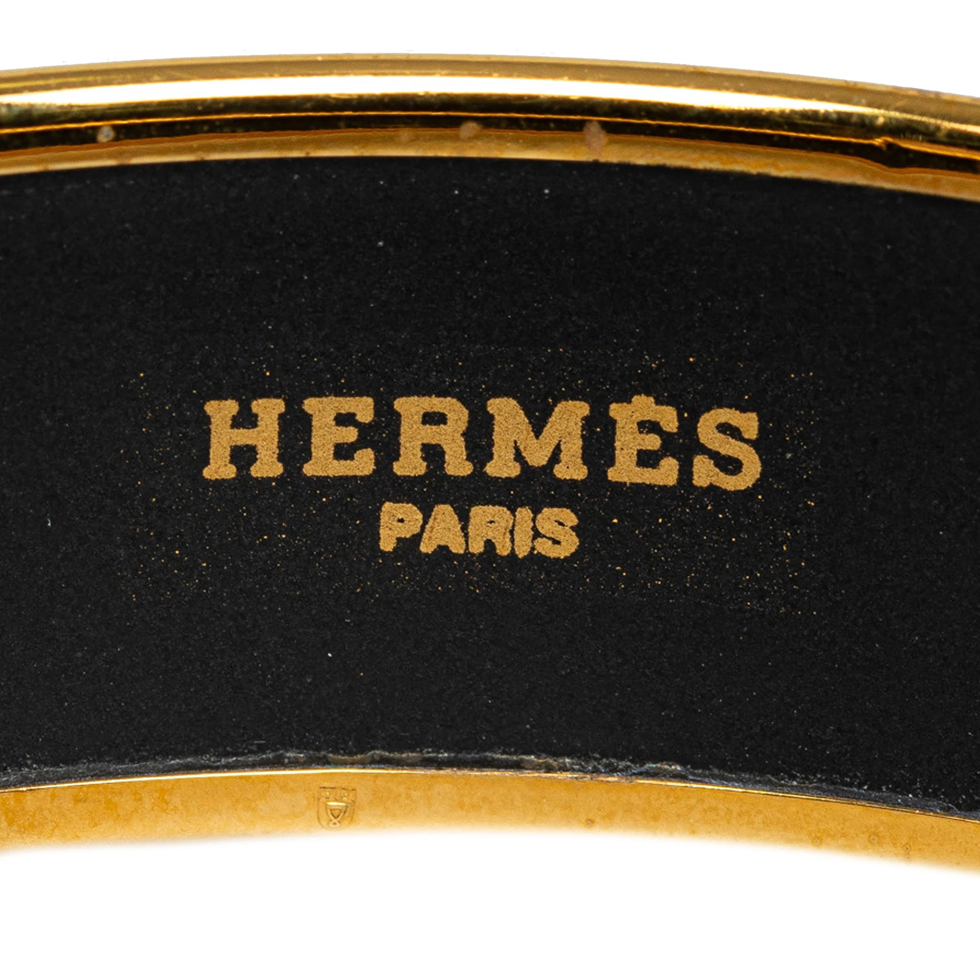 Hermès Wide Enamel Bangle