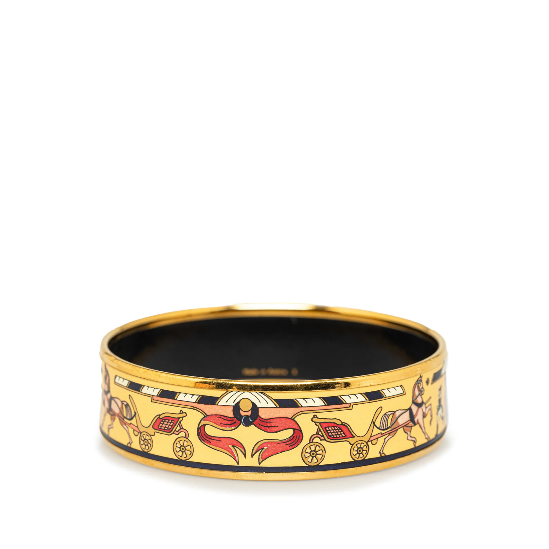 Hermès Wide Enamel Bangle