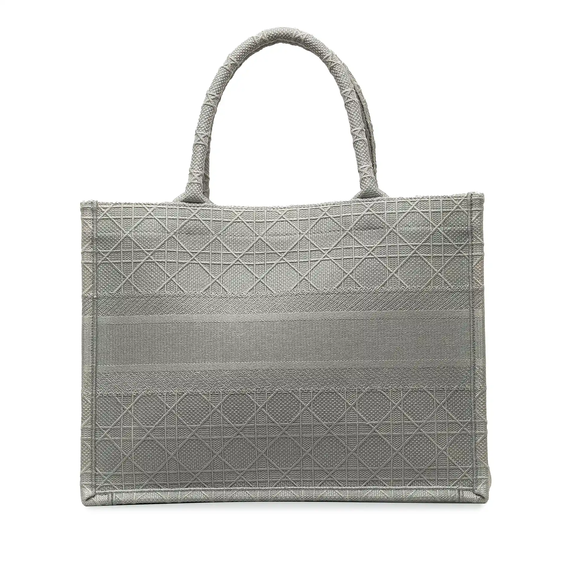 Dior Medium Cannage Embroidered Book Tote