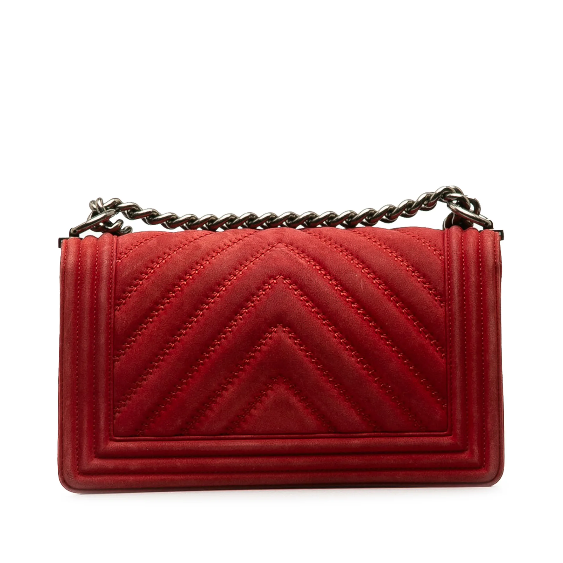 Chanel Medium Chevron Boy Flap