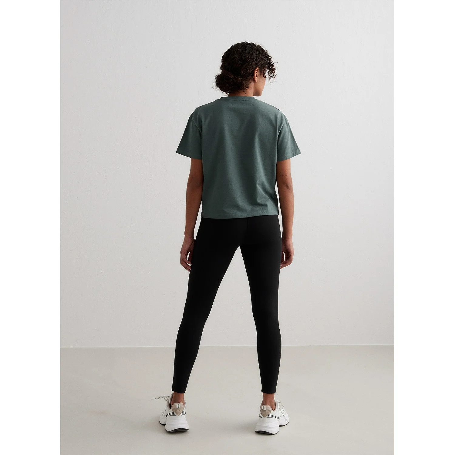 Sage Serif Boxy T-shirt