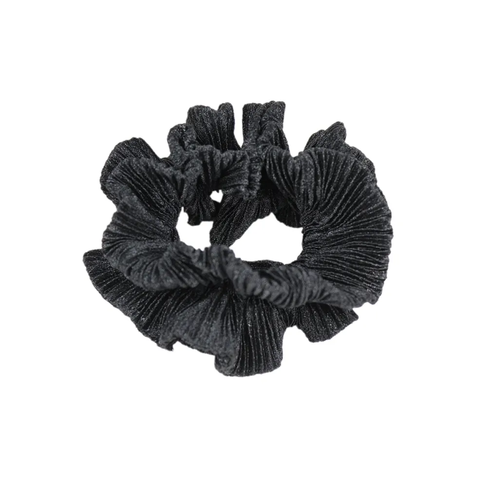 Plisserad Hårscrunchie