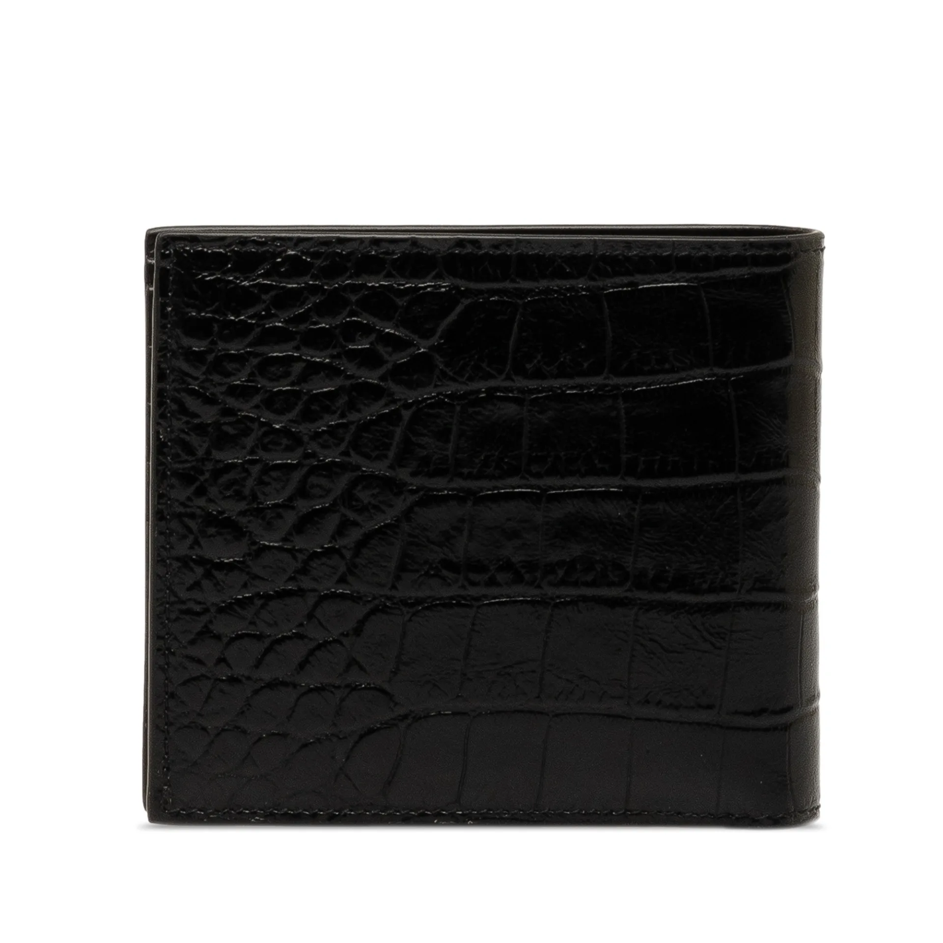 Celine Embossed Leather Bifold Wallet