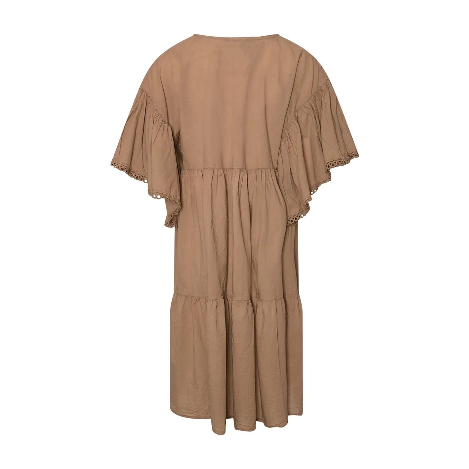 Abbygail, Dress, Cotton - Caramel