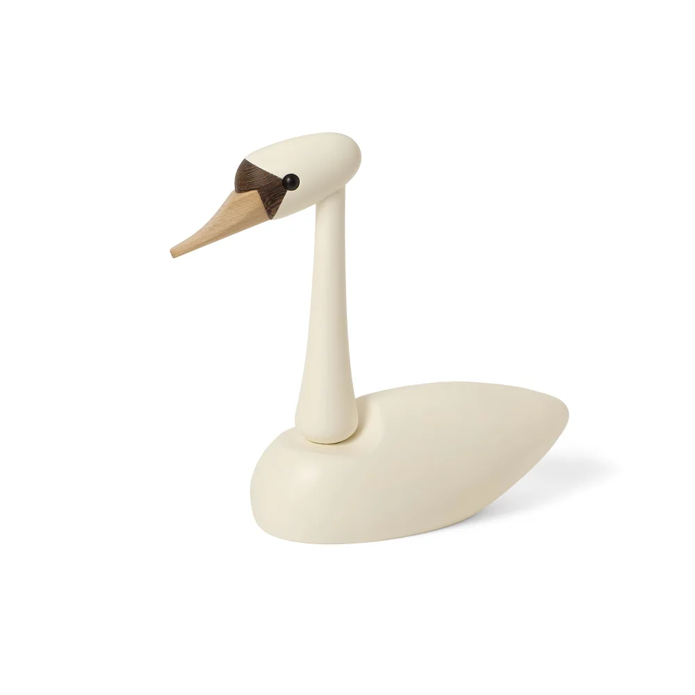 The Swan Svan Ek 19 Cm Vit