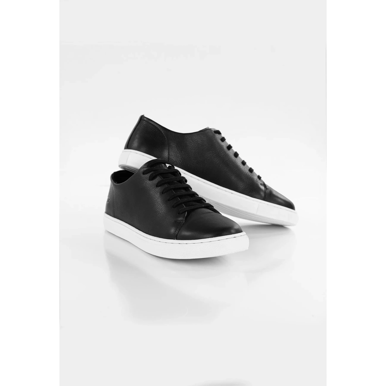 Dale Leather Sneaker - Black