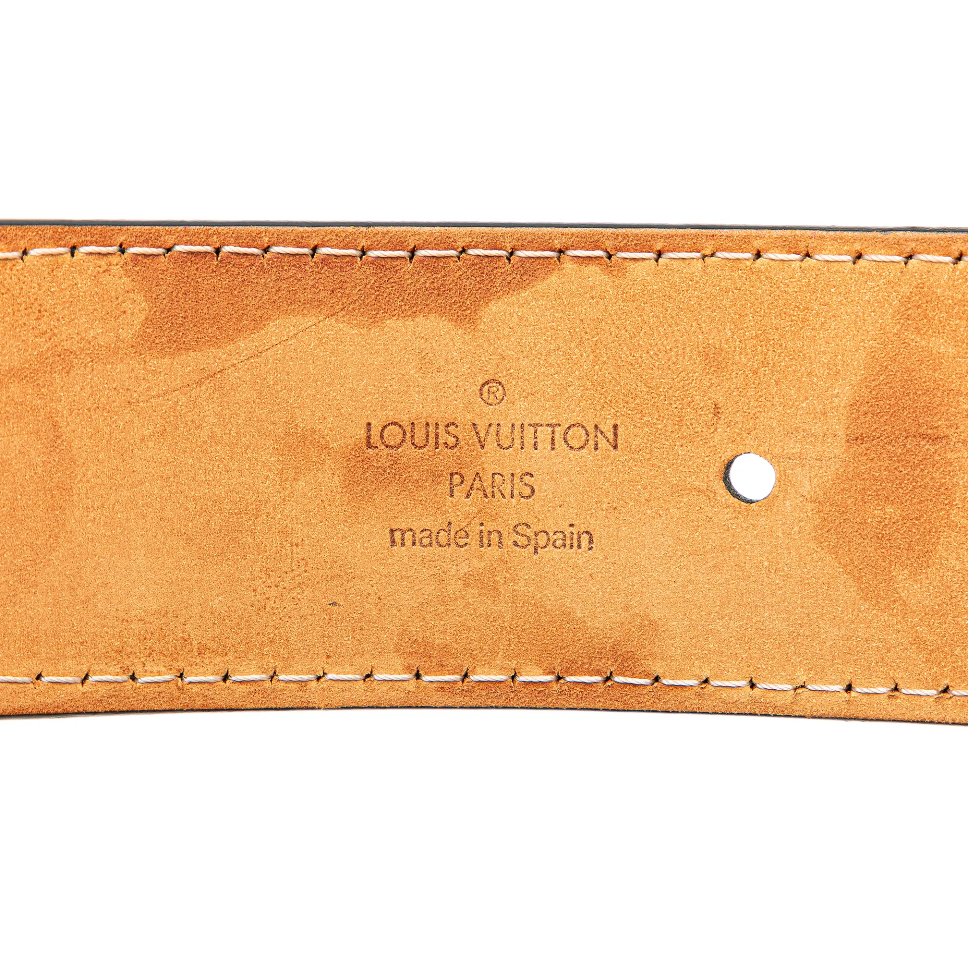 Louis Vuitton Peforated Mahina Belt