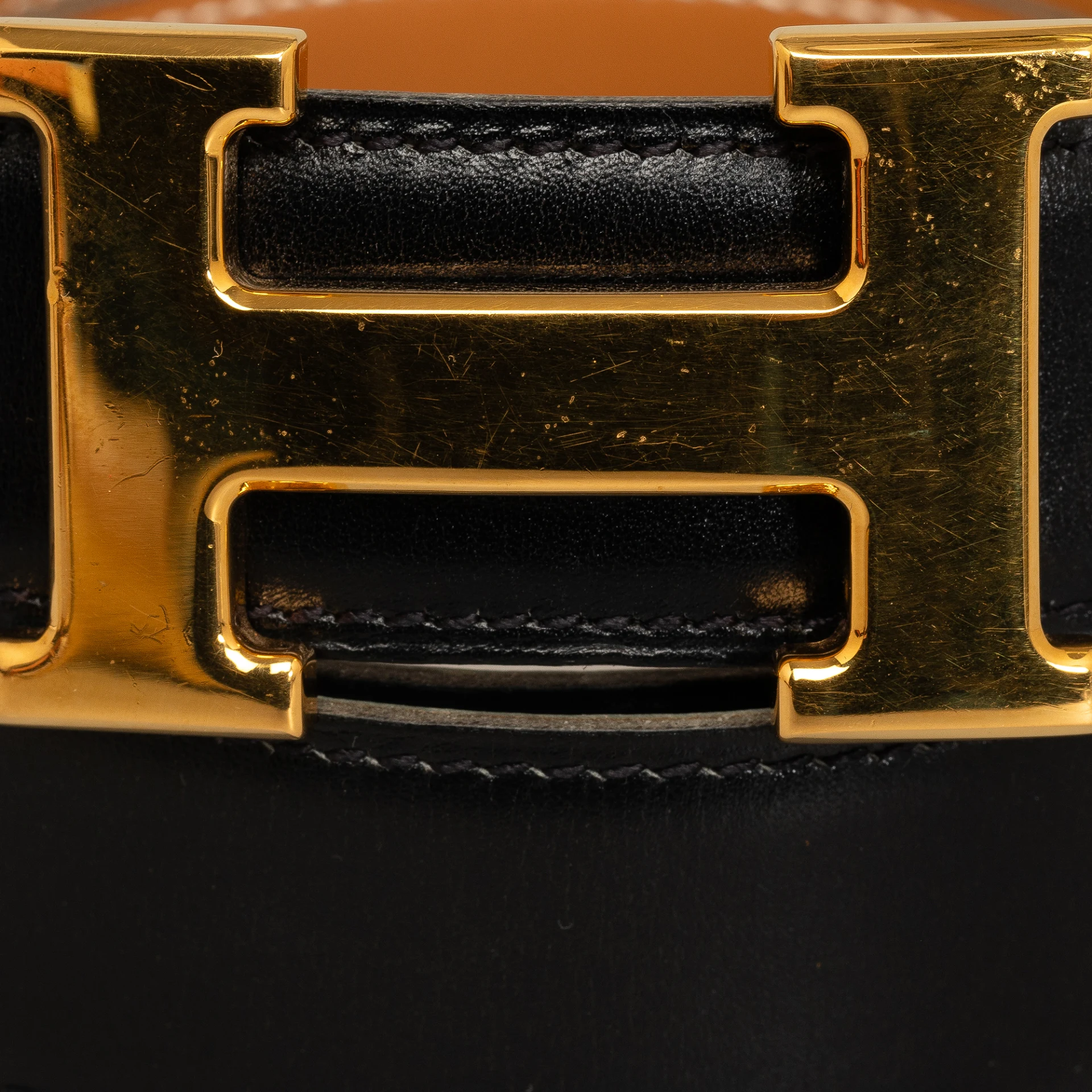 Hermes Constance Reversible Belt