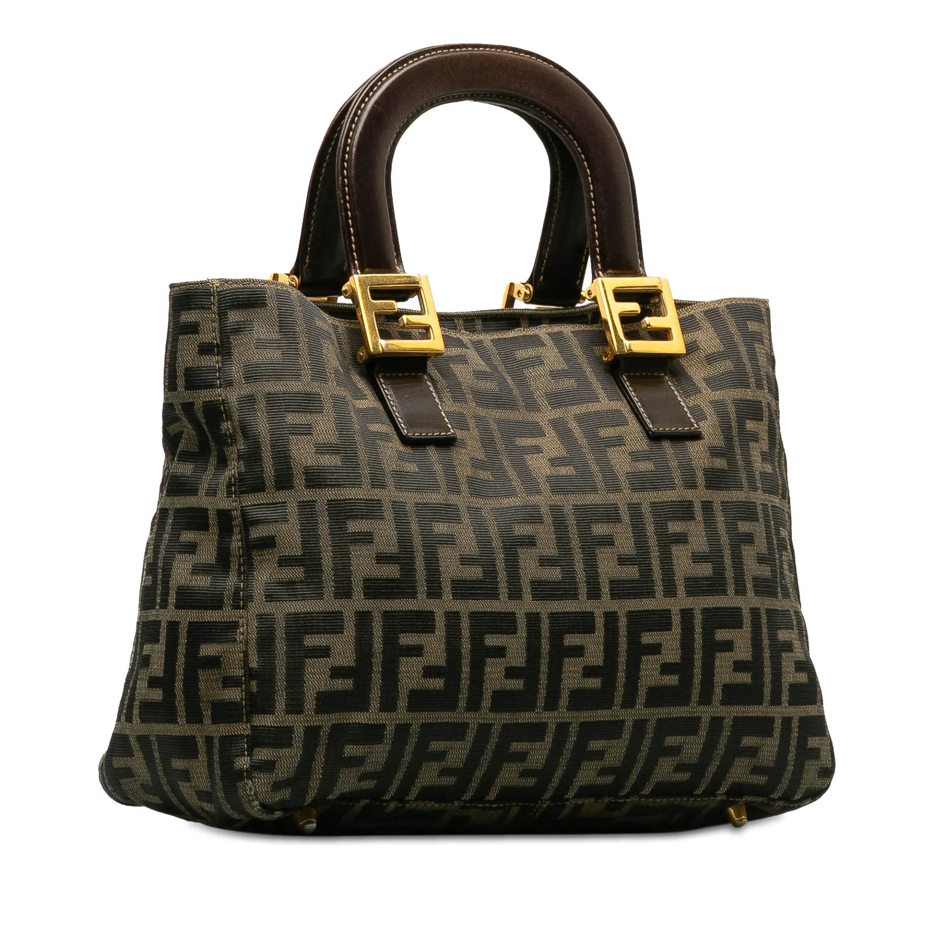 Fendi Zucca Twins Handbag