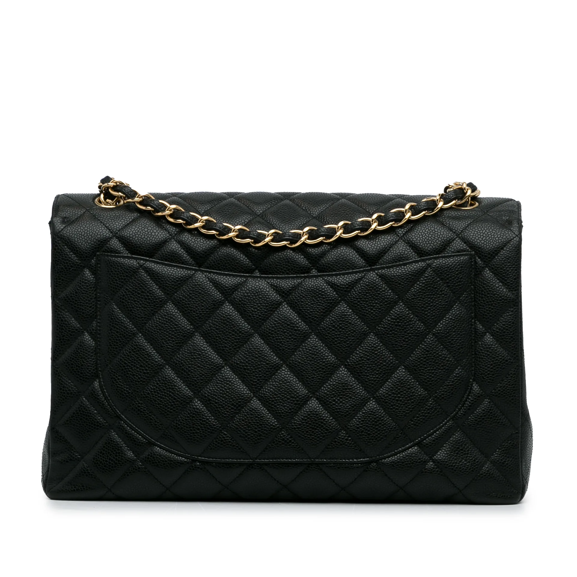 Chanel Maxi Classic Caviar Single Flap Bag