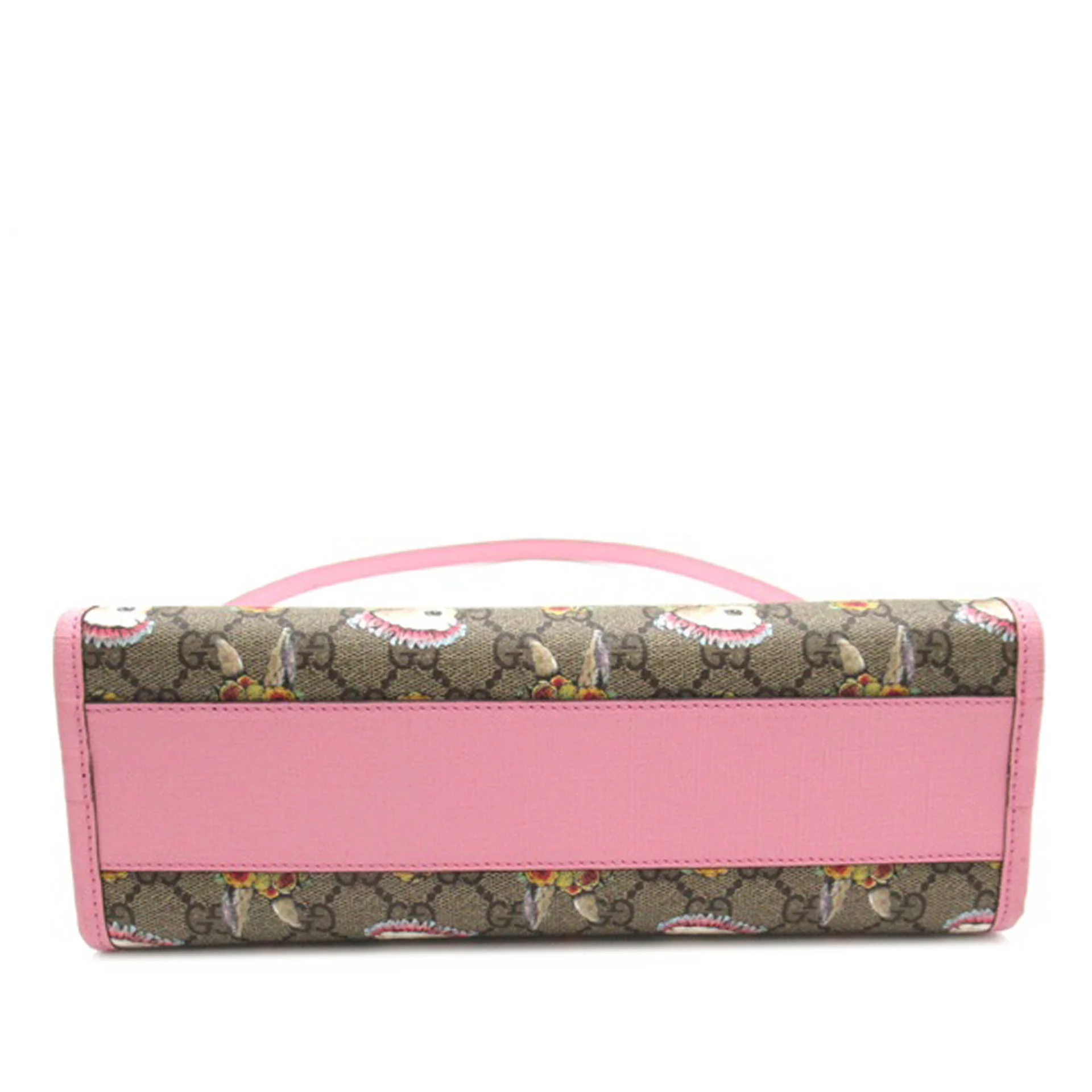 Gucci Yuko Higuchi Gg Supreme Floral Rabbit Satchel