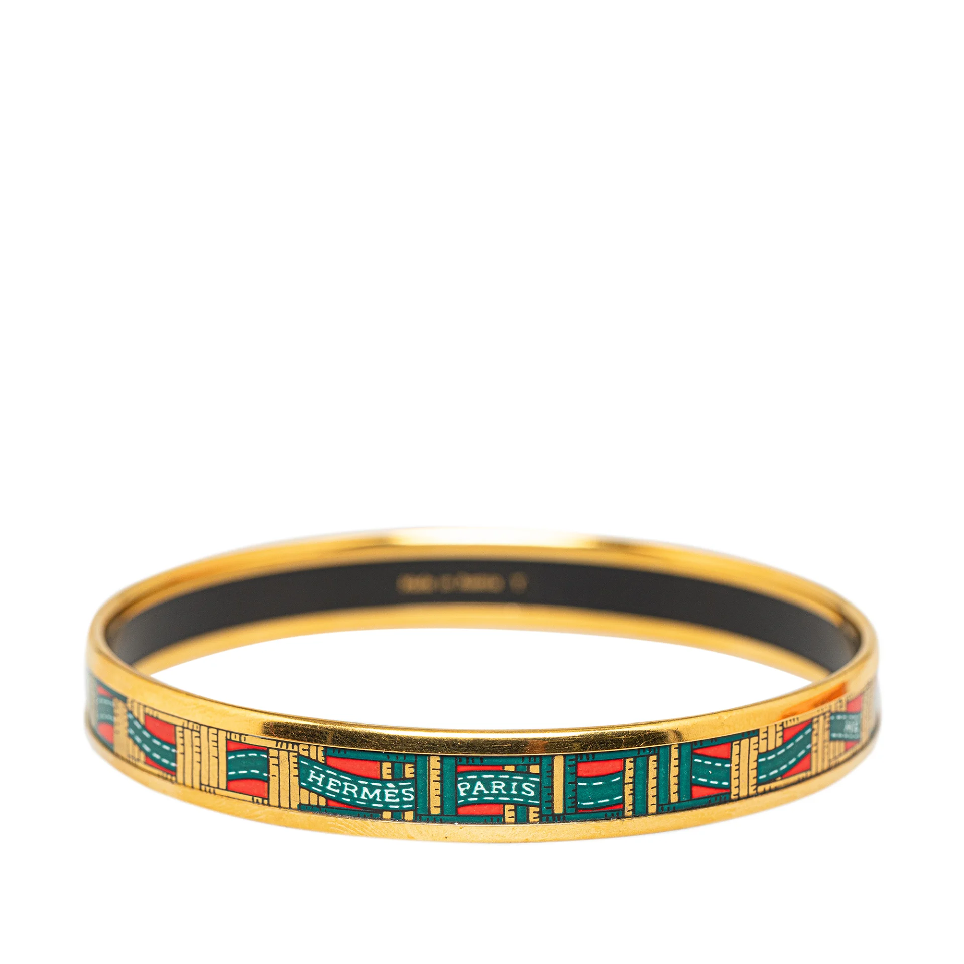 Hermès Narrow Enamel Bangle