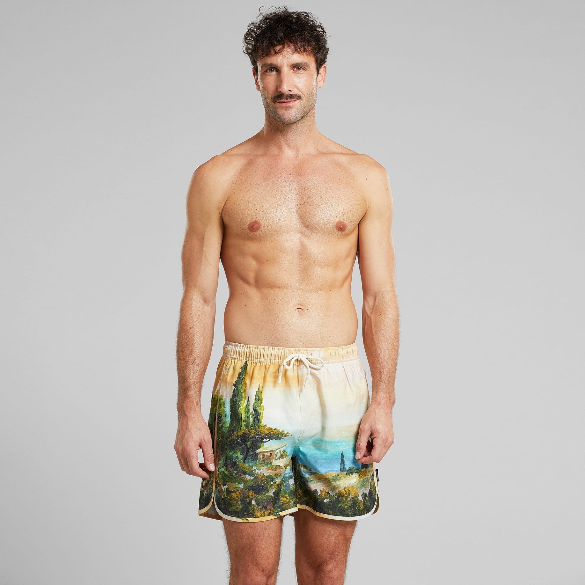 Swim Shorts Sandhamn Oceanview Multi Color