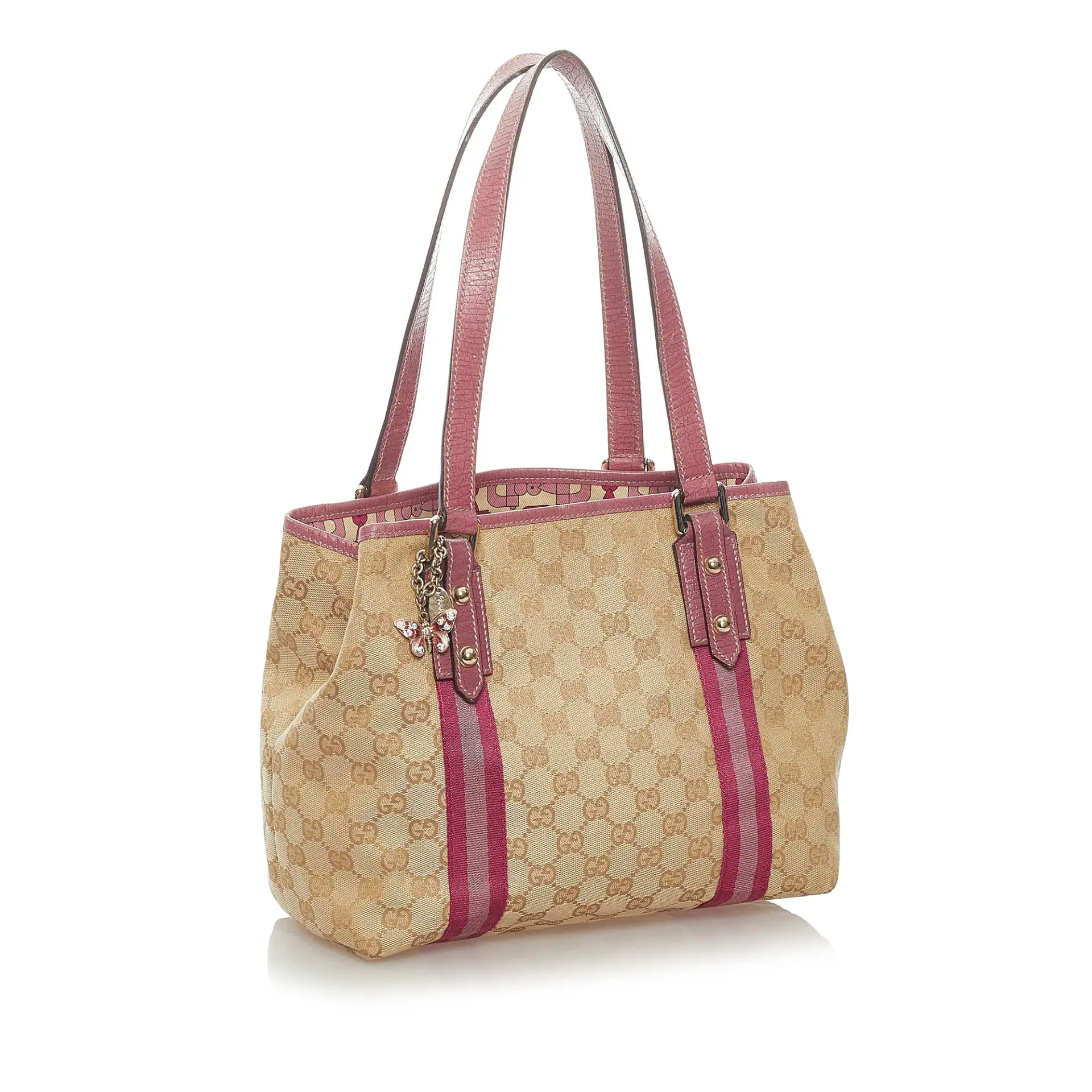 Gucci Gg Canvas Jolicoeur Tote Bag