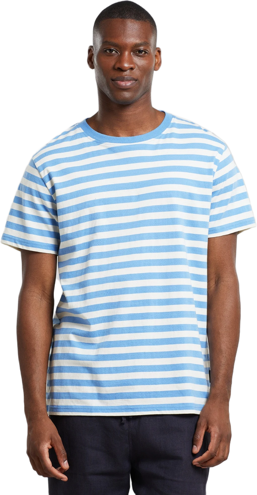 T-shirt Stockholm Stripes Della Blue