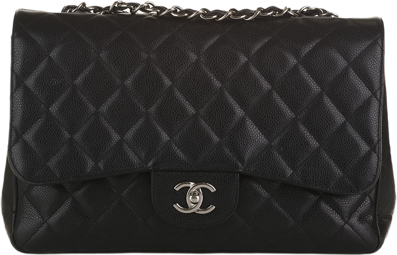 Chanel Classic Jumbo Caviar Single Flap