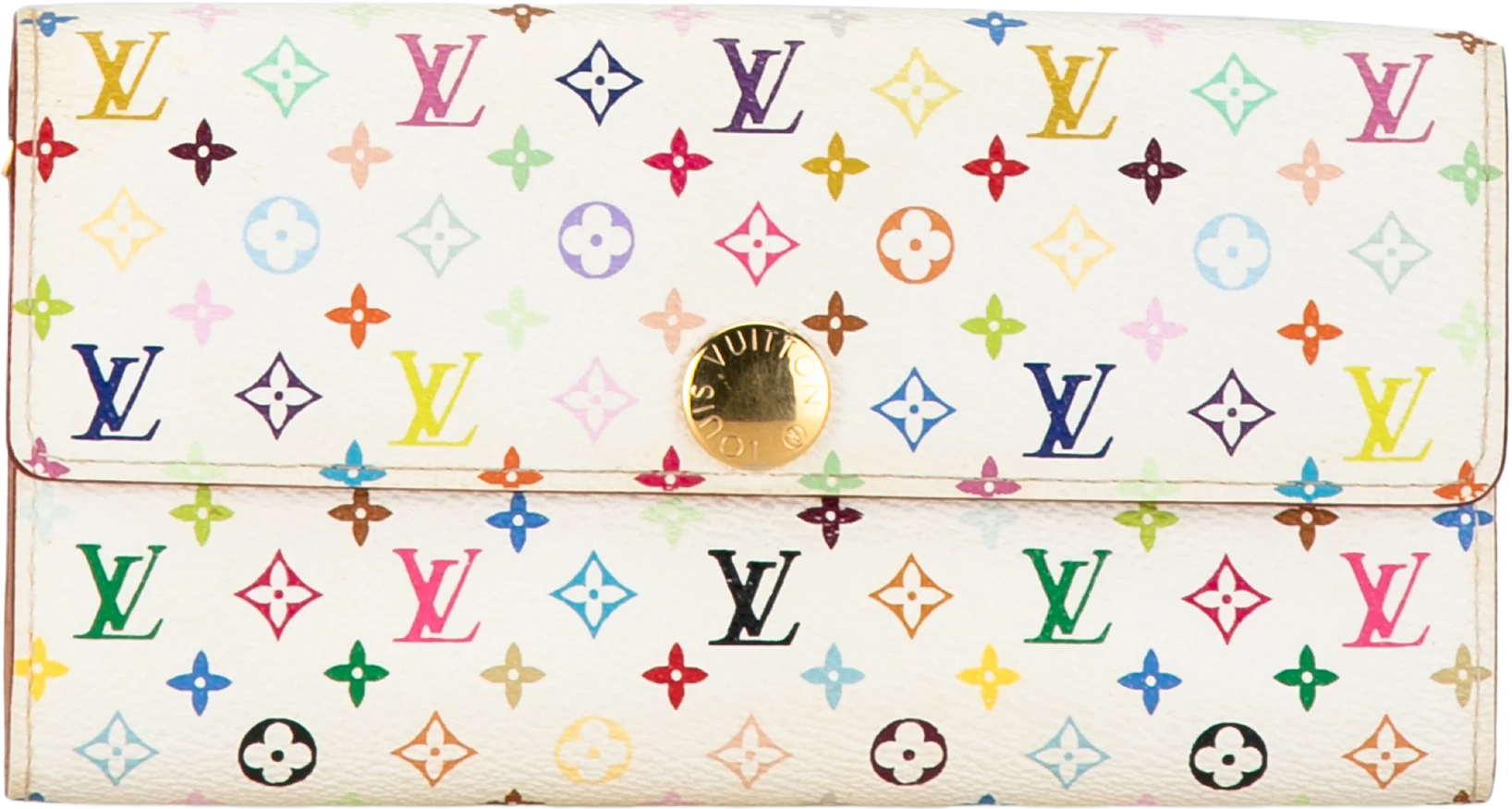 Louis Vuitton Monogram Multicolore Sarah Long Wallet