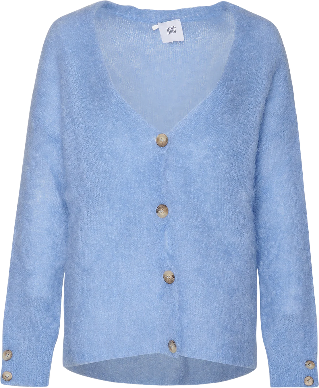 Dama Knit Cardigan - Sky Blue