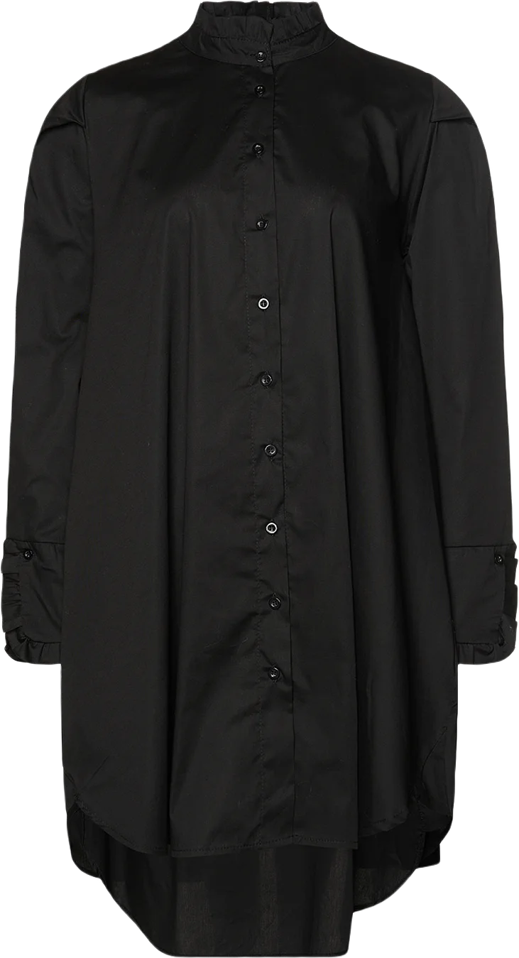 Naneth Shirt Dress - Black