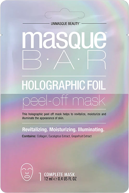 Holographic Foil Peel Off Mask