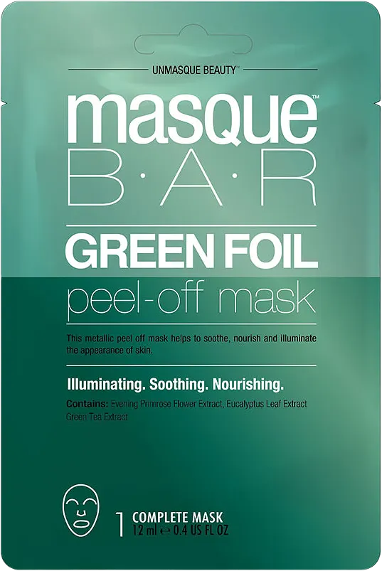 Green Foil Peel Off Mask