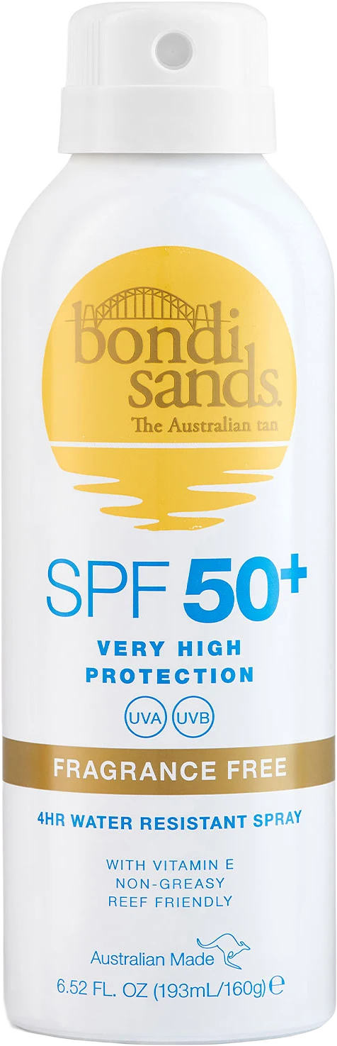 SPF 50+ Fragrance Free Sunscreen Spray