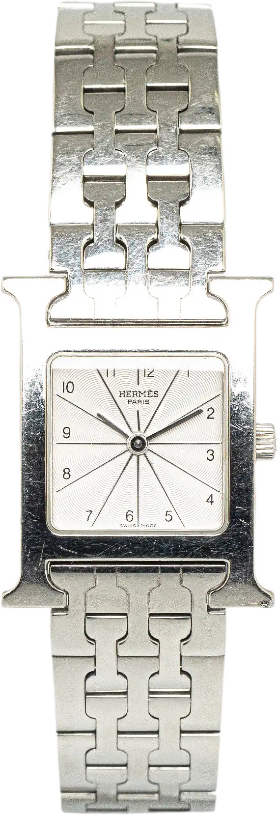 Hermès Quartz Stainless Steel Heure H Watch