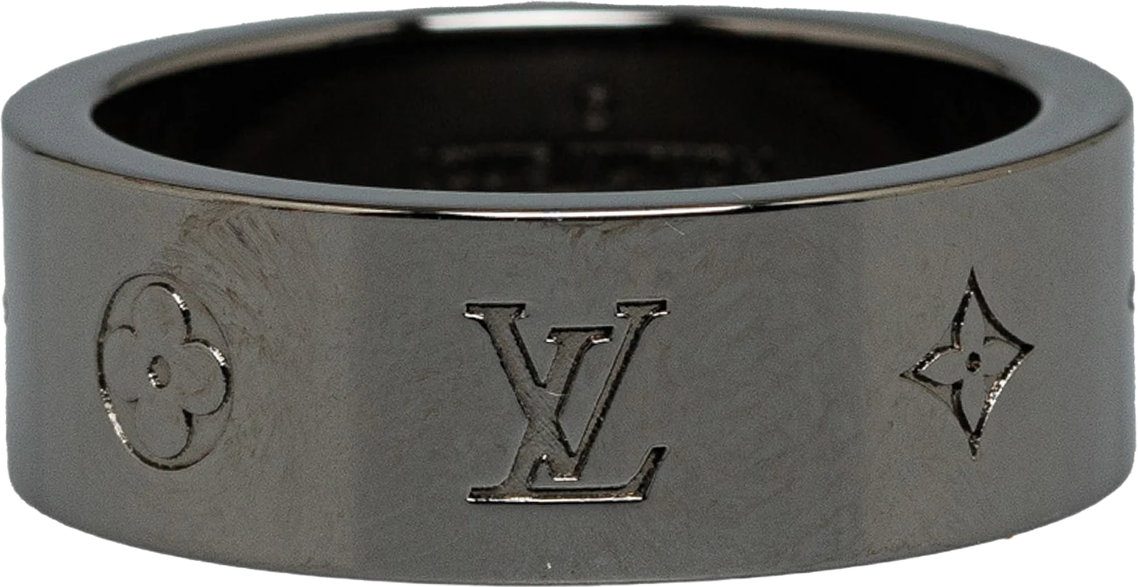 Louis Vuitton Lv Instinct Gunmetal Ring